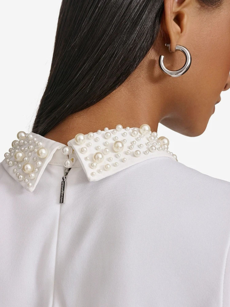 Жіноча блуза Karl Lagerfeld Paris 1159830866 (Білий XL)
