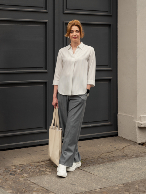 Блузка жіноча UNIQLO 1159830969 (Білий XL)