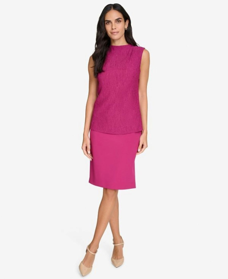 Женская блуза Calvin Klein без рукавов 1159837535 (Розовый M)