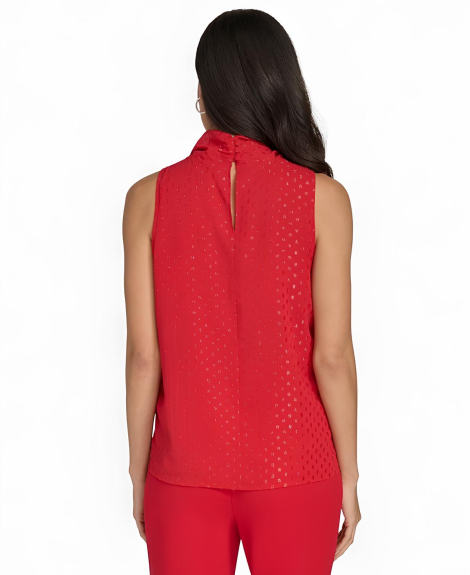 Женская блуза Calvin Klein без рукавов 1159837606 (Красный L)