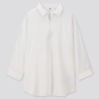 Женская блуза UNIQLO 1159780410 (Белый, XXL)