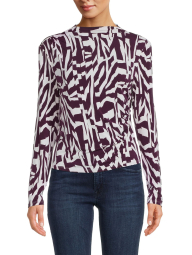 Женская легкая блуза Calvin Klein эластичная 1159787081 (Фиолетовый, XS)