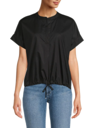 Женская блузка Calvin Klein с короткими рукавами 1159788330 (Черный, XS)