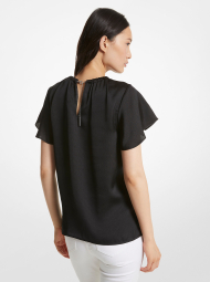 Женская блуза Michael Kors 1159791298 (Черный, S)