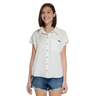 Женская блуза Calvin Klein рубашка без рукавов 1159795345 (Белый, XL)
