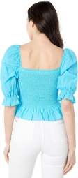 Женская укороченная блуза Tommy Hilfiger 1159796256 (Голубой, XL)