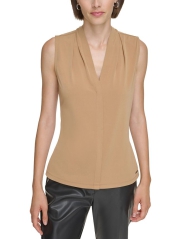 Женская блуза без рукавов Calvin Klein 1159806858 (Бежевый, S)