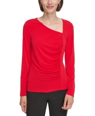 Жіноча блуза з довгими рукавами Calvin Klein 1159806929 (червоний, M)