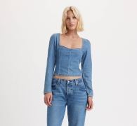 Женская джинсовая блуза Levi's 1159814381 (Синий, XS)