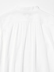 Жіноча блуза UNIQLO із защипами 1159820850 (Білий S)