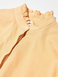 Блузка UNIQLO з довгими рукавами 1159821349 (Помаранчевий M)