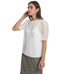 Жіноча легка блузка Calvin Klein 1159822618 (Білий S)