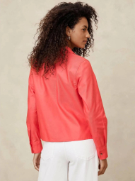Женская блуза Banana Republic рубашка 1159836513 (Розовый XS)