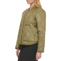 Жіноча стьобана куртка-бомбер Levi's 1159808690 (Зелений, 4X)