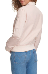 Женская ветровка-бомбер Levi's 1159837094 (Розовый M)