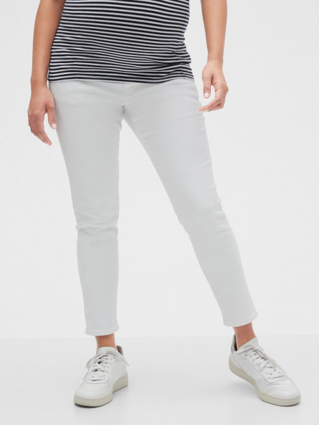 Джинсы Skinny для беременных GAP 1159760363 (Белый, 25)