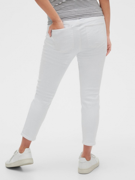 Джинсы Skinny для беременных GAP 1159760363 (Белый, 25)