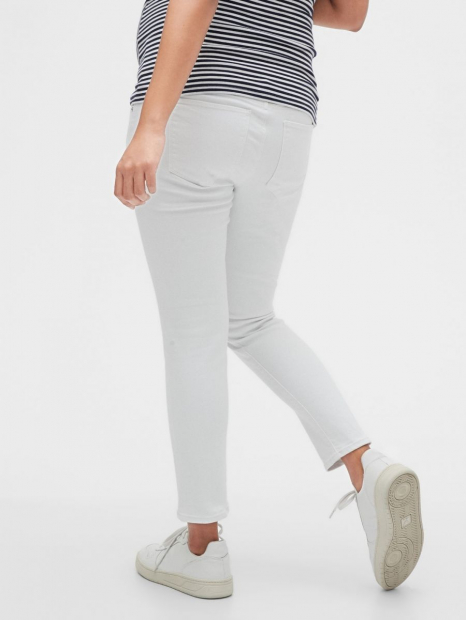 Джинсы Skinny для беременных GAP 1159760363 (Белый, 25)