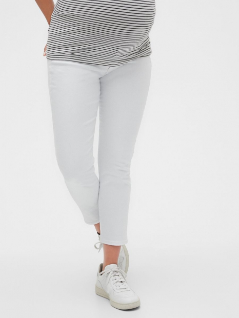 Джинсы Skinny для беременных GAP 1159760363 (Белый, 25)