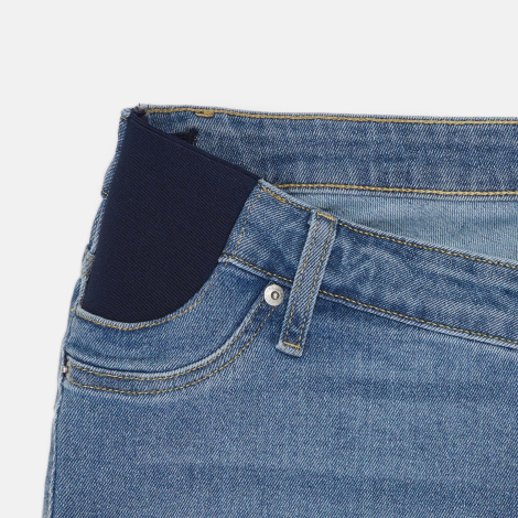 Женские джинсы skinny для беременных со вставками GAP 1159827812 (Синий 34)