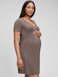 Платье для беременных Gap легкое 1159766308 (Серый, S)