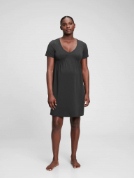Платье для беременных Gap легкое 1159766309 (Черный, L)