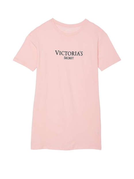 Домашня сукня Victoria's Secret з логотипом 1159809306 (Рожевий, M/L)