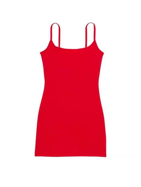 Платье домашнее Victoria's Secret PINK 1159809762 (Красный, XS)