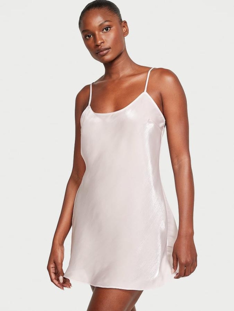 Мини платье-комбинация Victoria's Secret для дома и сна 1159809879 (Сиреневый, XL)