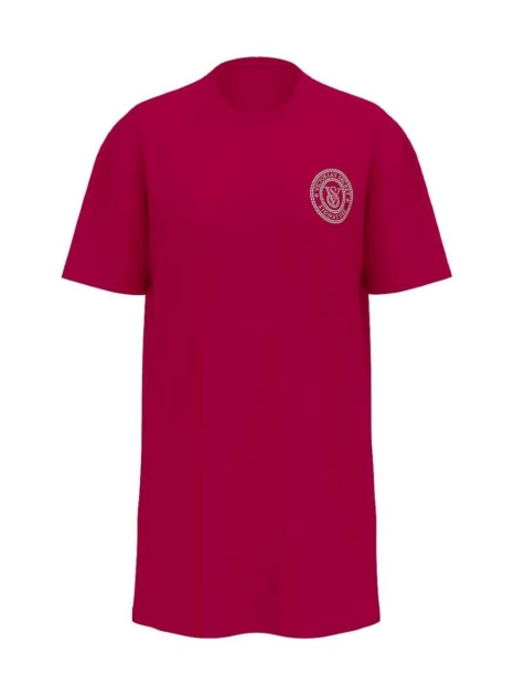Домашня сукня Victoria's Secret туніка 1159829302 (Бордовий XL/XXL)