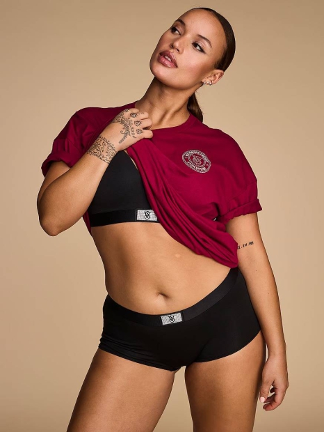 Домашня сукня Victoria's Secret туніка 1159829302 (Бордовий XL/XXL)