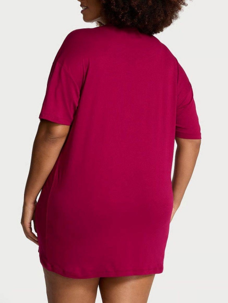 Домашня сукня Victoria's Secret туніка 1159829302 (Бордовий XL/XXL)