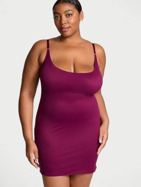 Платье домашнее Victoria's Secret с технологией FeatherSoft 1159833212 (Бордовый S)