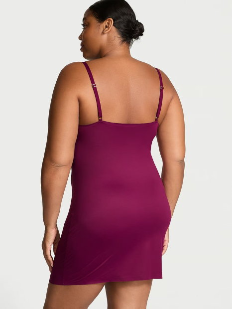 Платье домашнее Victoria's Secret с технологией FeatherSoft 1159833212 (Бордовый S)