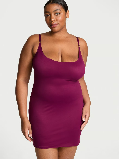 Сукня домашня Victoria's Secret з технологією FeatherSoft 1159834317 (Бордовий S)