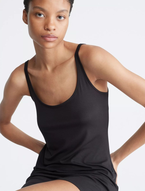 Домашнее платье-майка Calvin Klein 1159835856 (Черный XS)