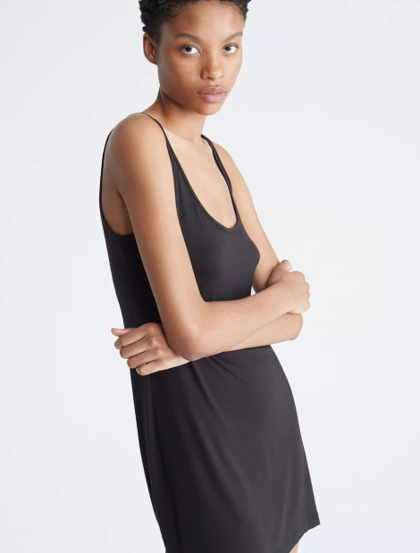 Домашнее платье-майка Calvin Klein 1159835856 (Черный XS)