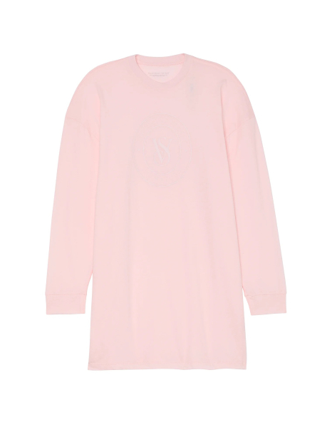 Домашнее платье Victoria’s Secret туника с логотипом 1159837497 (Розовый XS/S)