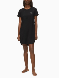 Домашнее платье для сна Calvin Klein пижамное платье 1159776747 (Черный, S)