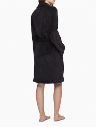 Женский халат Calvin Klein мягкий 1159785574 (Черный, XS/S)