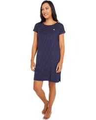 Женское домашнее платье Ralph Lauren в горошек 1159790321 (Синий, M)