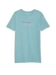 Домашнее платье Victoria’s Secret с логотипом 1159803519 (Голубой, XL/XXL)