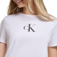 Домашнее платье для сна Calvin Klein пижамное платье 1159803597 (Белый, L)