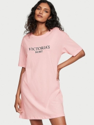 Домашнее платье Victoria’s Secret с логотипом 1159809306 (Розовый, M/L)