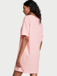 Домашнее платье Victoria’s Secret с логотипом 1159809306 (Розовый, M/L)