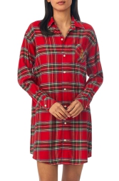 Домашня сукня-сорочка для сну Ralph Lauren 1159809559 (червоний, S)