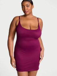 Платье домашнее Victoria's Secret с технологией FeatherSoft 1159833212 (Бордовый S)