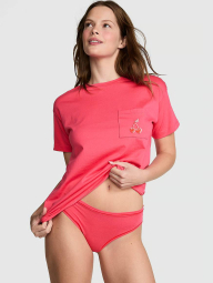 Домашній комплект Victoria's Secret Pink футболка та трусики 1159833905 (Рожевий XS)