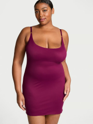 Платье домашнее Victoria's Secret с технологией FeatherSoft 1159834317 (Бордовый S)