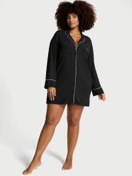 Ночная рубашка Victoria's Secret 1159835060 (Черный M)
